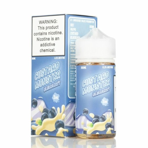 Jam Monster - Custard Monster Blueberry 100ML