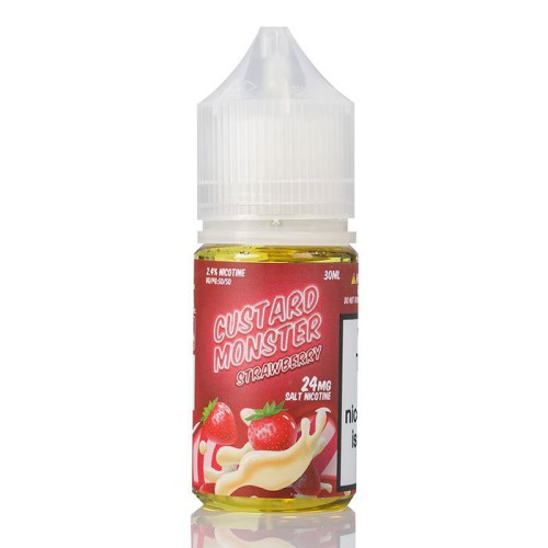 Jam Monster - Custard Monster Strawberry Salt 30ML