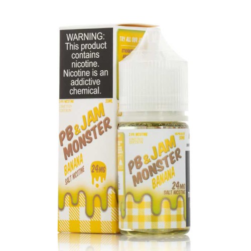 Jam Monster & PB - Banana Salt 30ML