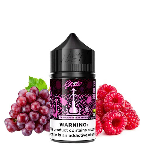 Nasty Juice Shisha Series - Grape Raspberry Premium Likit (60ML)