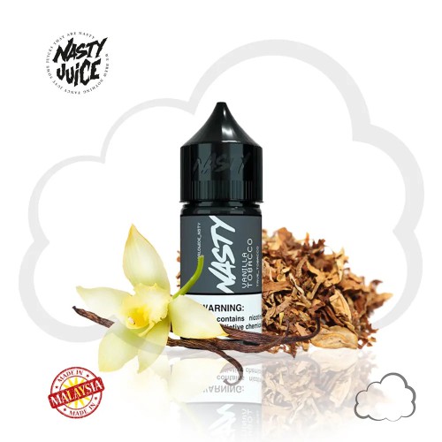 Nasty Salt - Vanilla Cuban (30mL) Küba Purosu / Vanilya