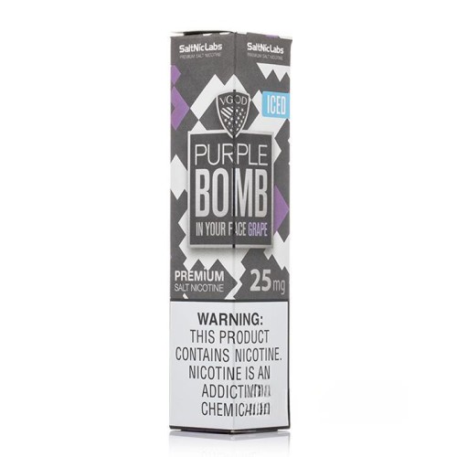 VGOD SaltNic - Purple Bomb ICED Salt Likit (30ML)