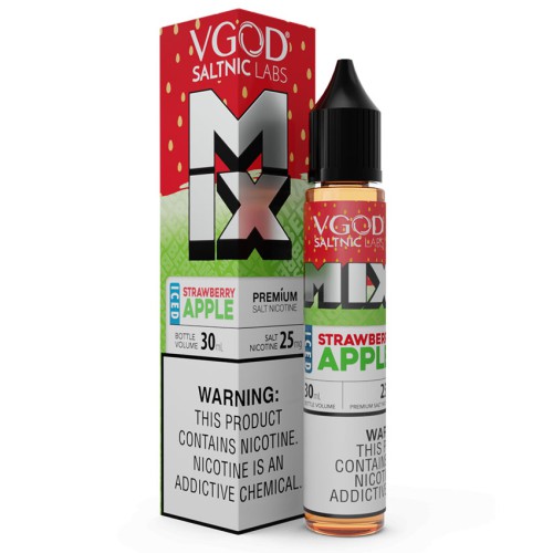 VGOD SaltNic - Strawberry Apple Mix Iced Salt Likit (30ML)