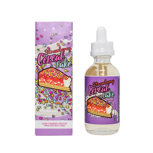 Bomb Sauce - Strawberry Cereal Cake 60ML (Meyveli Mısır Gevreği-Çilek Ve Cheesecake)