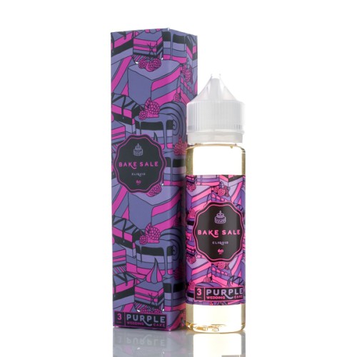 Charlie s Chalk Dust - Bake Sale - Purple Wedding Cake - Premium Elektronik Sigara Likiti (60 ML)