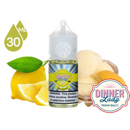 Dinner Lady - Lemon Sherbets Salt Likit (30ML)