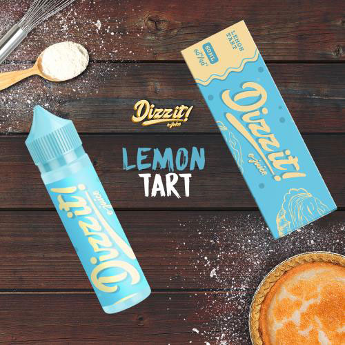 Dizzit E-Juice Lemon Tart Premium Likit (60ML)