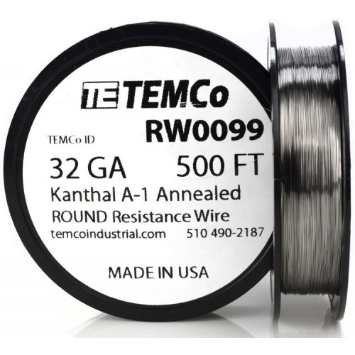 TEMCO Kanthal A1 Coil Rezistans Teli 10m (26ga/28ga/30ga/32ga)