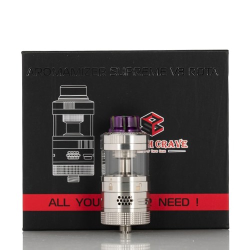 Steam Crave Aromamizer SUPREME V3 Atomizer 25mm RDTA 