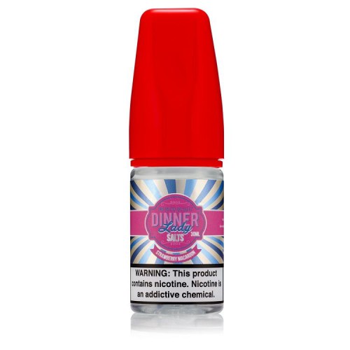 Dinner Lady - Strawberry Macaroon (30ML) Salt Likit 