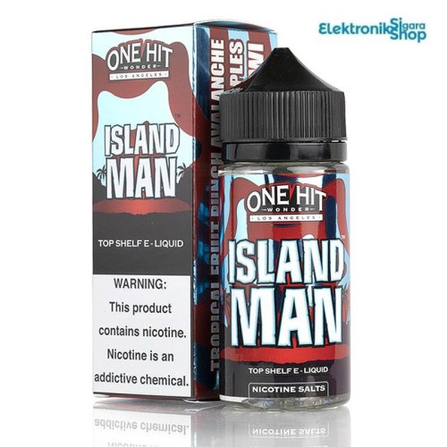 One Hit Wonder Island Man Premium Elektronik Sigara Likiti (100ml)