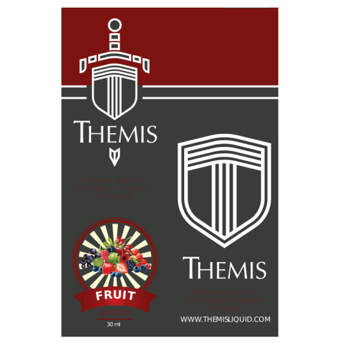 Themis Premium e-Liquid - Fruit Nation Elektronik Sigara Likiti (30 ml)