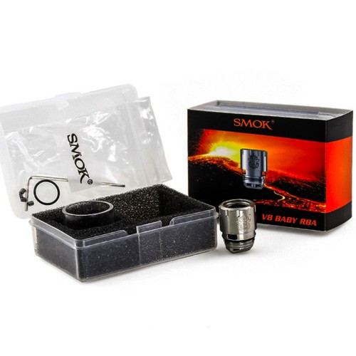 SMOK TFV8 Baby RBA ve Yedek Cam Seti