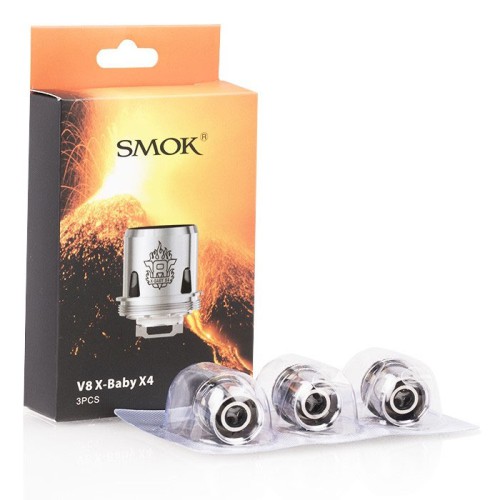 Smok TFV8 X Baby Coil M2/Q2/x4/T6 (3 Adet)